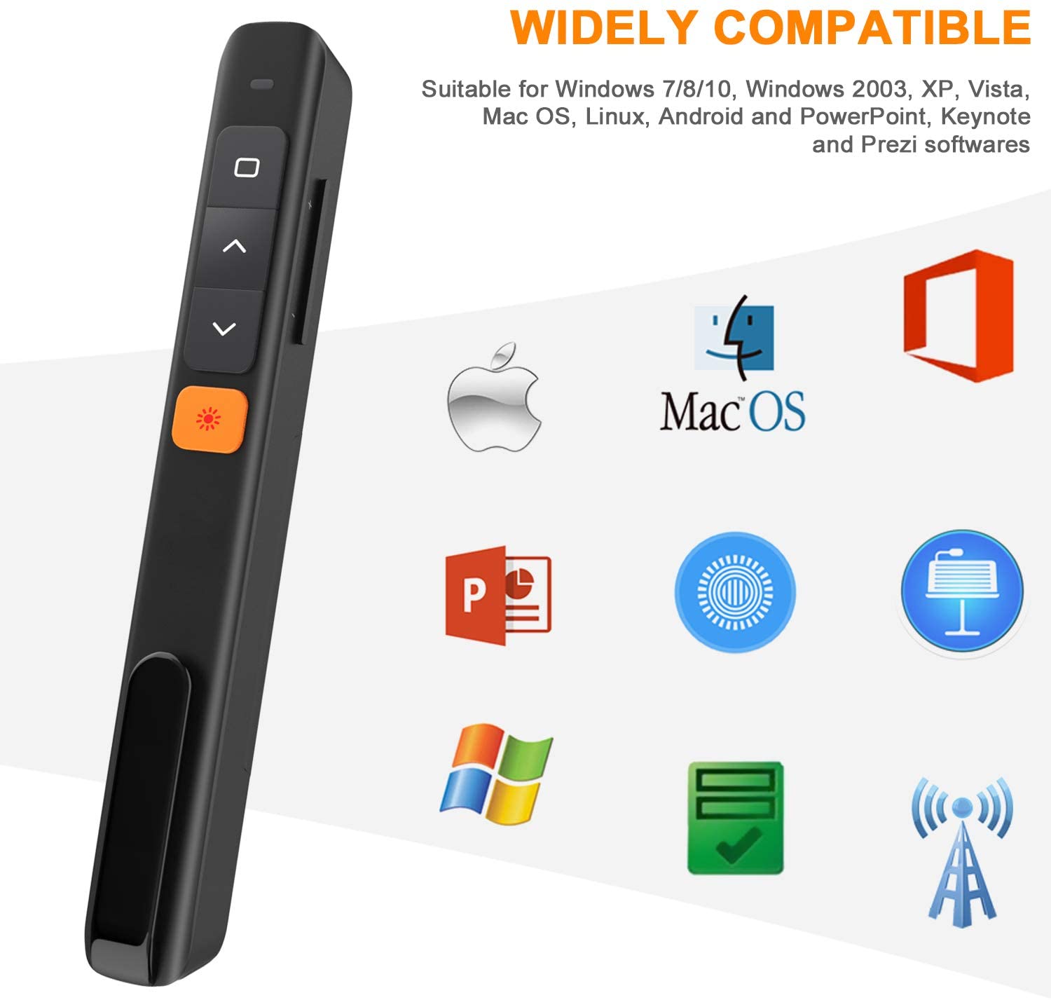use androie phone as powerpoint remote for mac